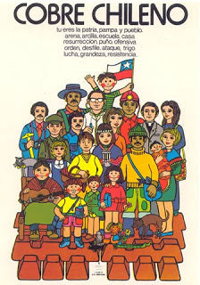 Afiche Cobre chileno